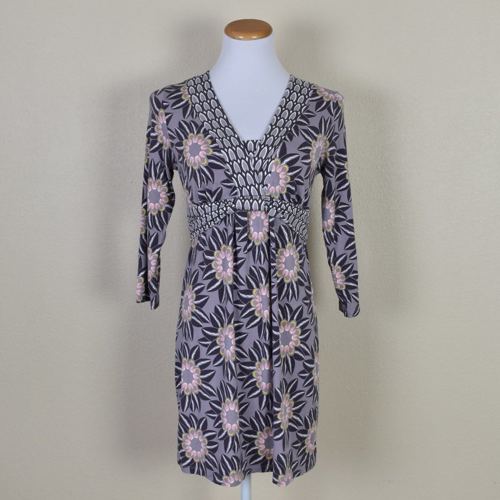 Boden Floral Jersey Dress WL660